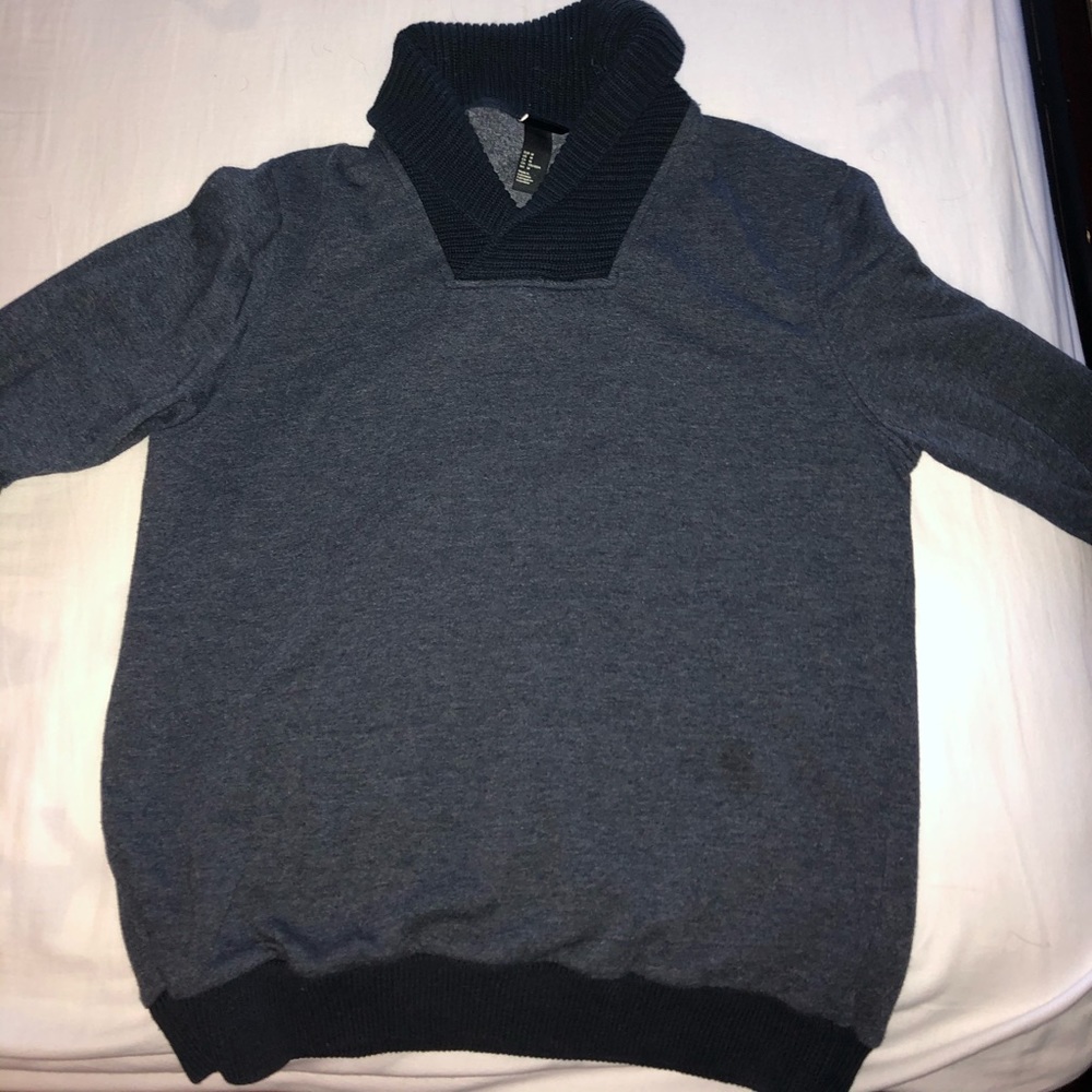 Men’s Medium H&M Blue Turtleneck Sweater